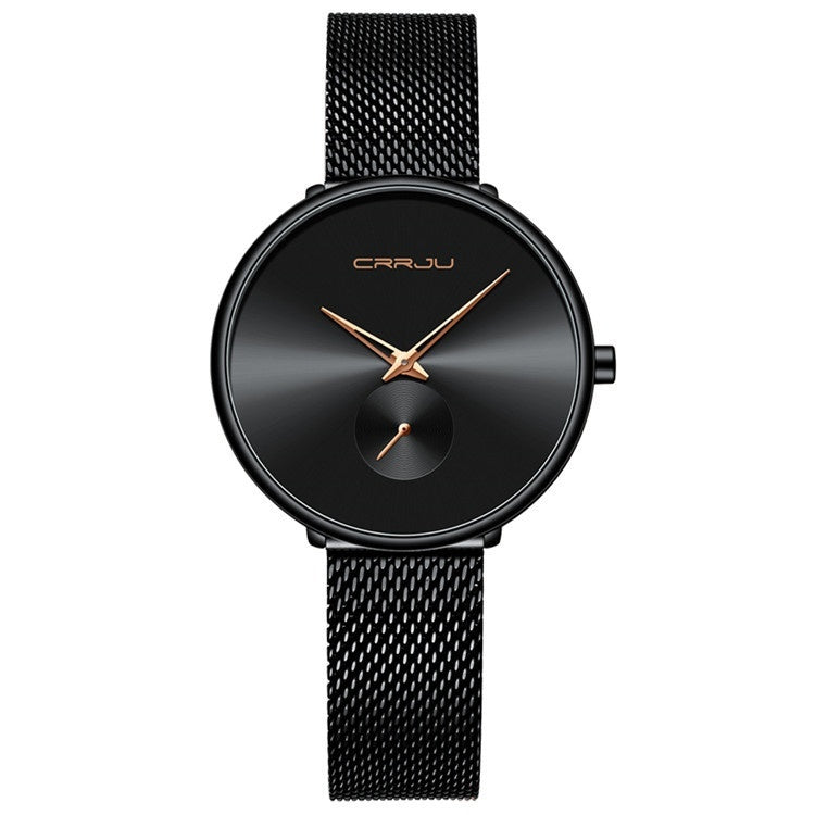 Women’s Stainless Steel Strap Mesh Strap Watch Simple