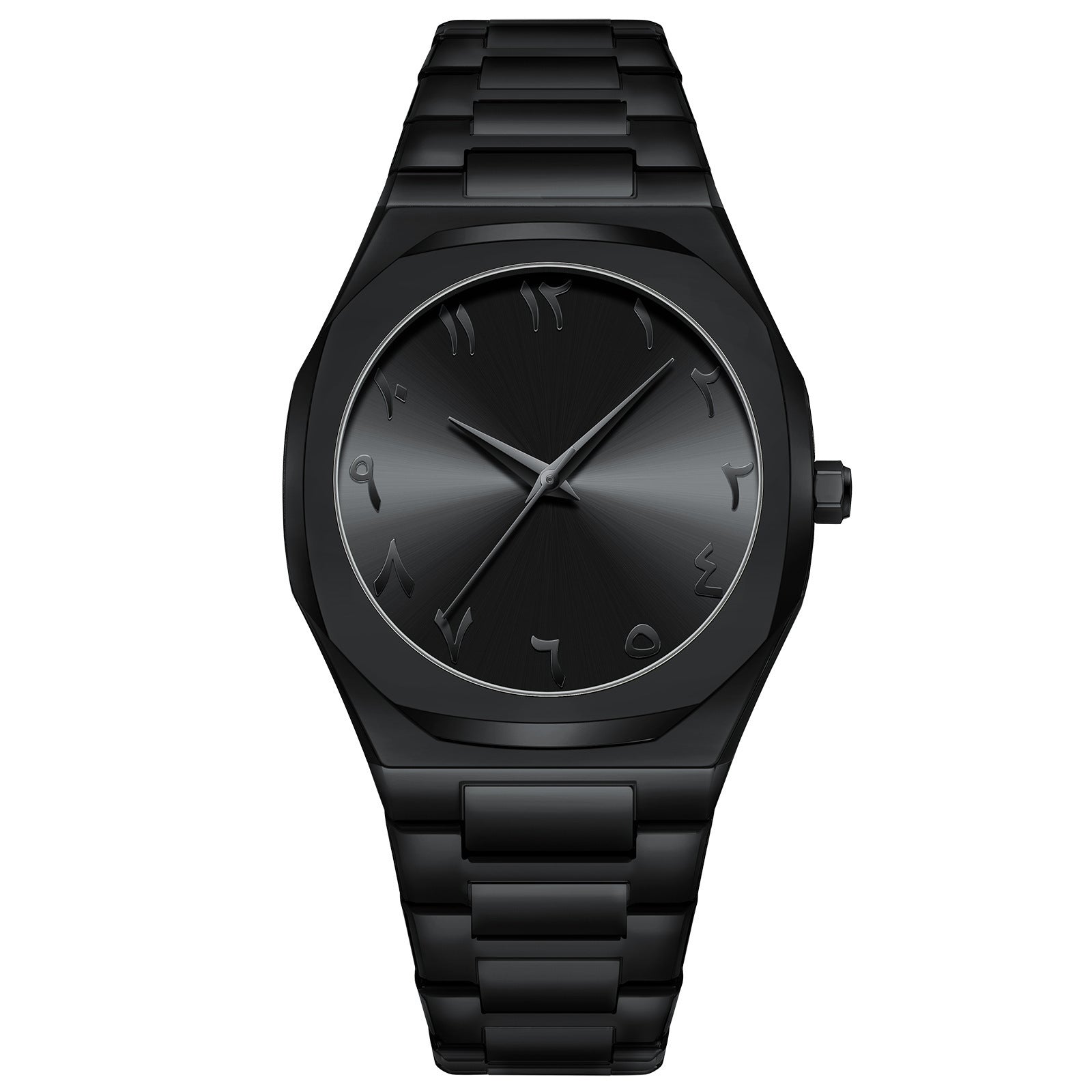 Men’s Business Advanced Arabic Steel Belt Quartz Watch