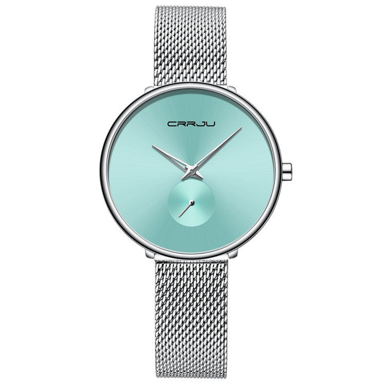 Women’s Stainless Steel Strap Mesh Strap Watch Simple