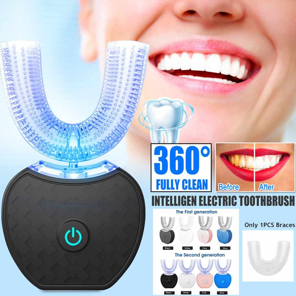 Tooth Brush Whitening Blue Light USB Charging